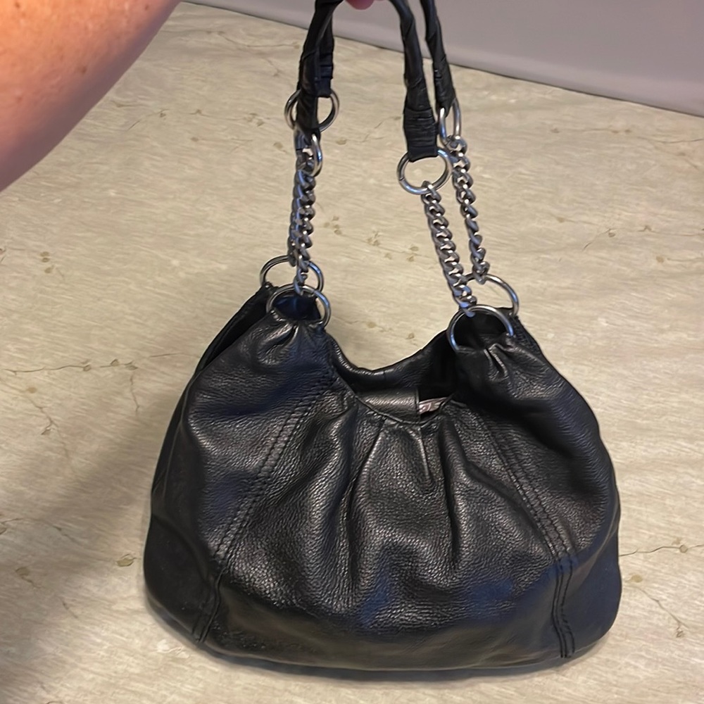 The SAK leather hobo black